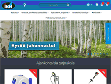 Tablet Screenshot of ikh.fi